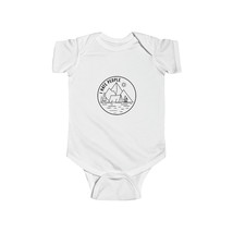 Infant Fine Jersey Bodysuit - Combed Ringspun Cotton, Easy Changing Access - £19.88 GBP