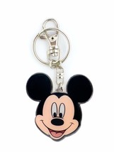 Disney Mickey Two Sided Colored Pewter Key Ring Black, 1&quot; - $11.87