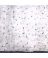 Kohl&#39;s Cares Kites Baby Swaddle Blanket White Purple Gray Muslin Cotton ... - $625.34 MXN