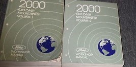 2000 Ford Esploratore Camion Servizio Negozio Riparazione Manuale Set Fabbrica - £56.02 GBP
