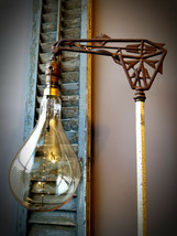 Grand Nostalgic Edison Light Bulb- Oversized Teardrop Shape, 60w Incan. Filam... - £36.15 GBP