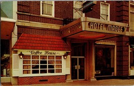 Motel Magee &amp; Coffee House Bloomsburg Pennsylvania AAA Postcard Vintage - £4.16 GBP