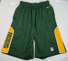 Green Bay Packers Shorts Nike Dri-Fit NFL On-Field Football Men’s Medium - £27.53 GBP