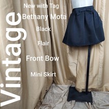 New Aeropostale black bow mini skirt size SP - £17.58 GBP