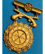 U.S. 6th ARMY, EXCELLENCE IN COMPETITION, PISTOL, GOLD, BADGE, MEDAL, PI... - £50.39 GBP