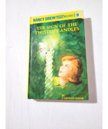 The Sign of the Twisted Candles Nancy Drew book hardcover Carolyn Keene ... - $5.60 CAD