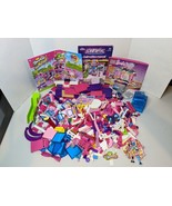 Mega Blocks Barbie Shopkins LiteBrix Bulk Lot Pieces Bricks Mini Figures... - £36.75 GBP