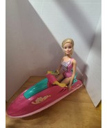 Barbie Jet Ski Camping Fun On The Go Watercraft with Barbie 2014 - $20.51 CAD