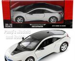 2018 BMW i8 Coupe  1/24 Scale Diecast Car Model - MotorMax - WHITE w/ BOX - $34.64