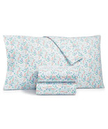 3PC Whim by Martha Stewart Collection Flannel Cotton Twin Sheet Set Dits... - $129.99