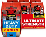 Scotch Heavy Duty Packing Tape with Dispenser, 1.88&quot; x 22.2 yds., Clear,... - $20.89