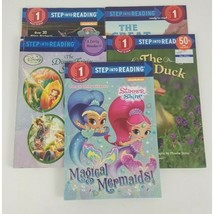 Lot of 6 Step into Reading Books  Step 1 &amp; 3 Disney, Thomas Train, Paw Patrol - £15.49 GBP