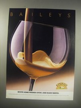 1990 Baileys Irish Cream Ad - Baileys Invite some friends over. And make waves. - $18.49