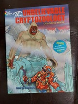 Unbelievable Cryptozoology Coloring Book bigfoot yeti chupacabra monsters NEW - £7.93 GBP