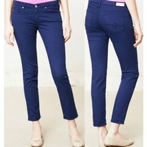 AG Adriano The Stevie Ankle Slime Stright Jeans (Indigo) Size 27R - $46.74