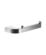Chloe Polished chrome toilet paper holder without cover. Bath tissue holder - $136.75 CAD