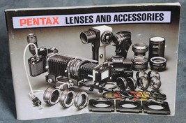 Pentax Lenses and accessories book 4.25 x 6 inches 59 pages - £2.75 GBP