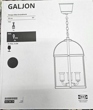 Brand New IKEA GALJON Black Pendant Lamp 404.509.39 - £39.95 GBP