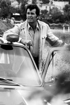 James Garner in The Rockford Files Posing by Rocky&#39;S Gmc Pick-Up 24x18 Poster - £19.35 GBP