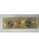 Princess House Floating Gel Tealight Holders Set of 3, NIB - $28.13 CAD