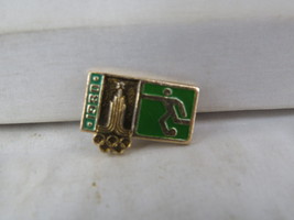 Vintage Olympic Pin - Moscow 1980 Soccer - Stamped Pin - $15.00
