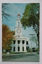 Postcard Typical Maine Church The Congregational Church At Kennebunkport Maine - £7.13 GBP