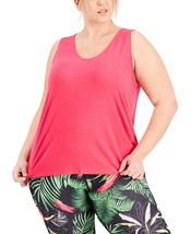 allbrand365 designer Womens Activewear Plus Size Tank Top Size-4X,Flamenco Pink - £28.25 GBP