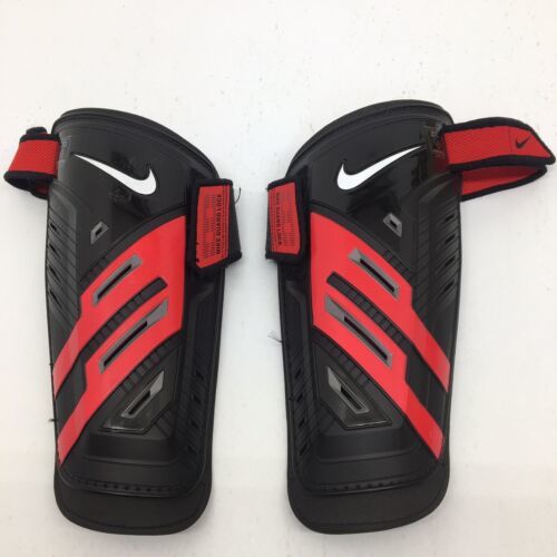 Nike Guard Lock Shin Guards SP0255 061 - Size L 5'7" - 5'11"  Nocsae - £15.64 GBP