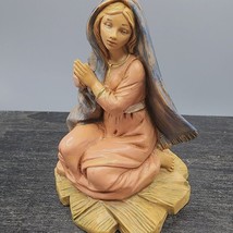 Vtg Fontanini Mary Nativity 3.75&quot; Hand-Painted Kneeling Prayer Statue Italy - $176.44 MXN