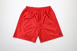 Vintage 90s Spalding Mens 2XL XXL Spell Out Gym Basketball Shorts Red Polyester - £29.56 GBP