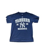 NY Yankees Baseball T-Shirt Men&#39;s Medium Majestic Short Sleeve - £7.77 GBP