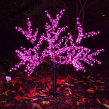 LED Cherry Blossom Tree 1188LEDs 6.5ft Color Pink -for Indoor and Outdoo... - £401.35 GBP