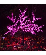 LED Cherry Blossom Tree 1188LEDs 6.5ft Color Pink -for Indoor and Outdoo... - £396.65 GBP
