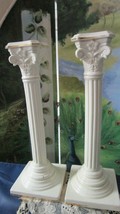 WACHTERSBACK GERMANY 1890s PAIR OF CANDLEHOLDER 12&quot; - £98.37 GBP