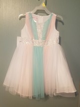 Jessica Ann - Special Occasion Aqua Dress Size 3T, NWT     B24 - £9.13 GBP