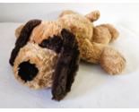 Walmart Puppy Dog Plush Stuffed Animal Tan Brown Spot Eye Ears Black Nose - £31.12 GBP