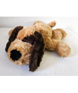 Walmart Puppy Dog Plush Stuffed Animal Tan Brown Spot Eye Ears Black Nose - £31.13 GBP