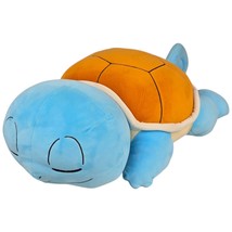 Nintendo Pokémon Sleeping Squirtle 22&quot; Plush Jazwares 2022 - $14.05