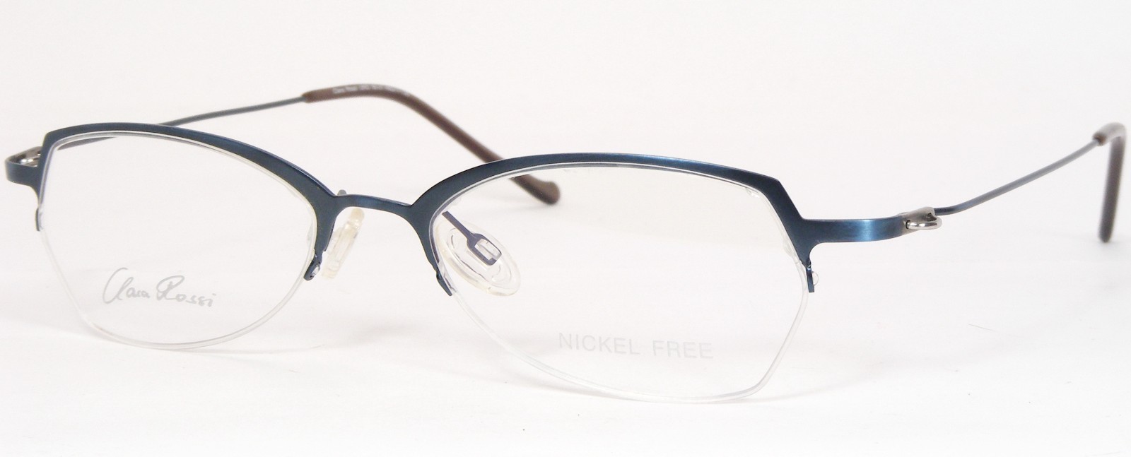Vintage Clara Rossi UNO 55-01 Teal UNICO RARO OCCHIALI 48-17-135mm Germania - $76.23