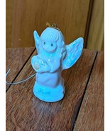 Precious Moments Porcelain - June Birthstone Angel Ornament - $251.45 MXN
