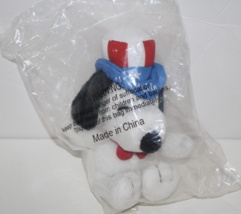 Peanuts Snoopy MetLife Plush Red White Blue Patriotic 6&quot; Soft Toy 4th July New - £7.68 GBP