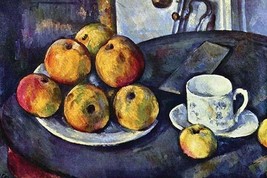 Still Life with Cup &amp; Saucer by Paul Cezanne - Art Print - £17.29 GBP+