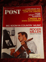 Saturday Evening Post February 12 1966 2/12/66 Roger Miller Country Music - £7.74 GBP