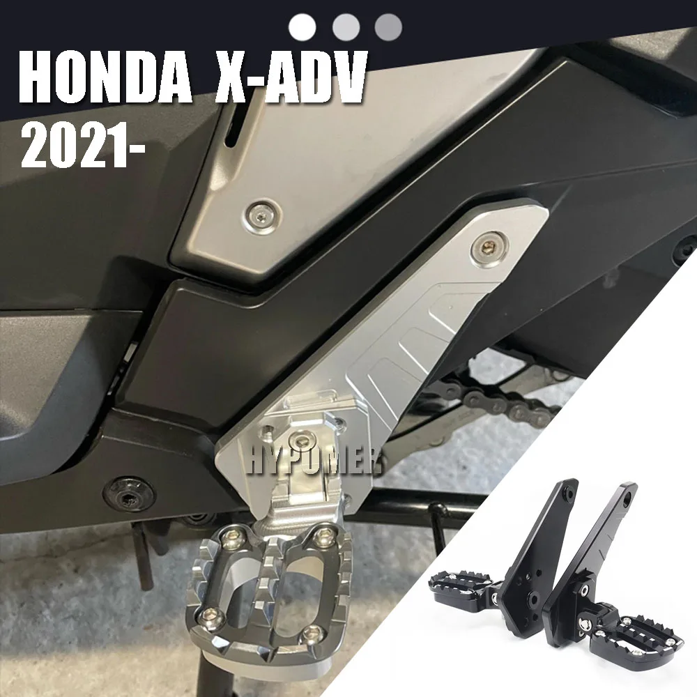 2021 Motorcycle Parts Rear Pedal Foot Pegs Stand Folding Footrests Passe... - $137.53