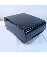 ROLODEX BC-102 covered Business Card box File Organizer Divider Black Pl... - $22.00