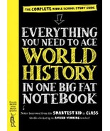 World history everything you need to ace in one big fat notebook guide - $21.92 CAD