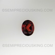 Natural Garnet Oval Faceted Cut 5X4mm Umber Color VS Clarity Loose Gemstone - £1.06 GBP