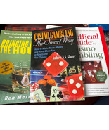 Lot of 6 CASINO Gambling Books Roulette Slots Craps BECOME A WINNER - $31.83