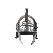 VINTAGE NAUTICAL ANTIQUE STYLE WEARABLE GLADIATOR STEEL HELMET - $80.19