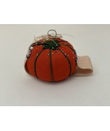 Vintage Tomato Sewing Pin Cushion with Homemade Wrist Strap and Pins Japan - €14,73 EUR
